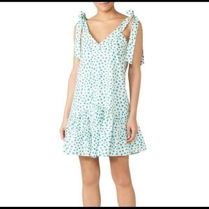 [brand new] Rebecca Taylor Emerald Mini Shift Dress in size 2